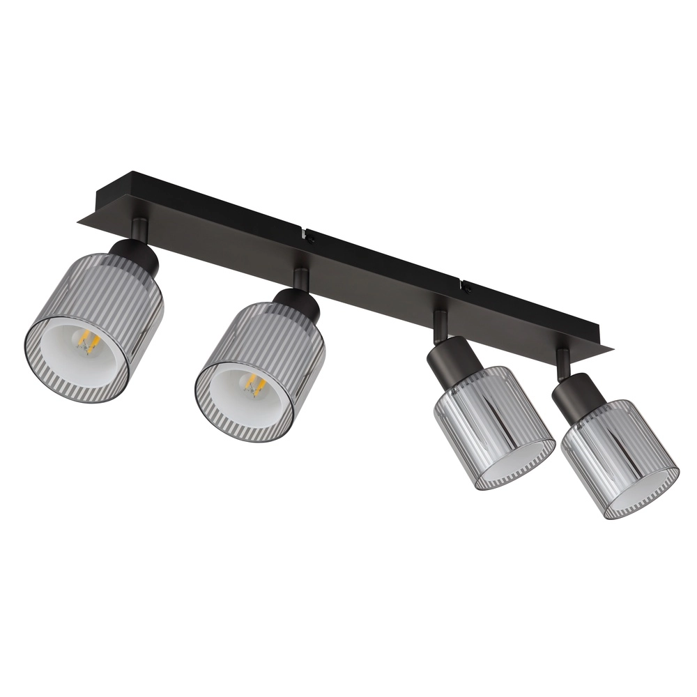 Design ceiling lamp Villegas 4-light gunmetal Globo 9007371578948