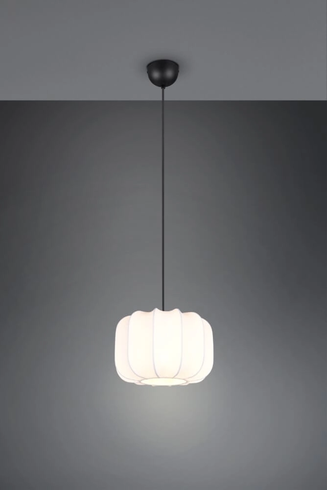 White design pendant lamp Madleine Ø 25cm Trio 4017807637465