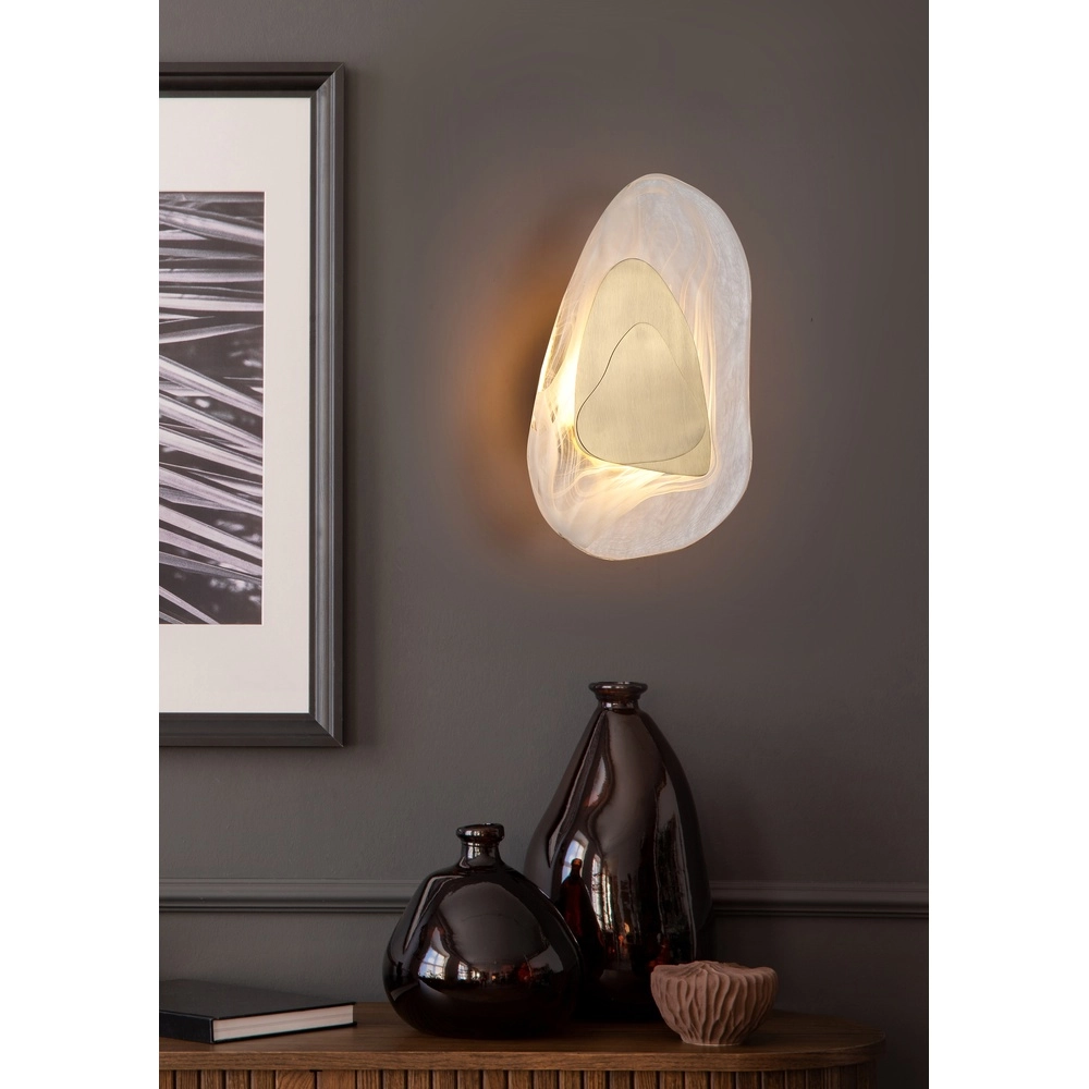 Wall lamp Destiny gold