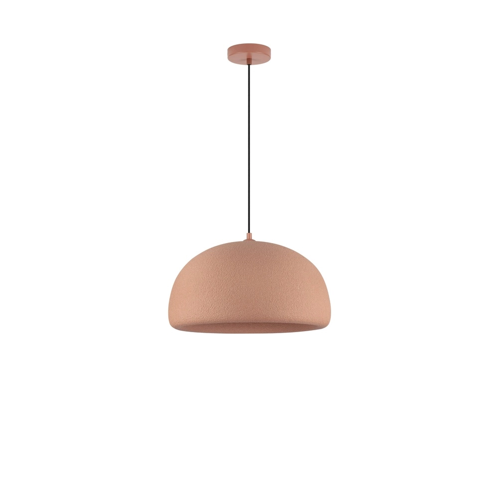 Modern pendant lamp Davo terracotta Ø 43cm Lyora 5212017495648