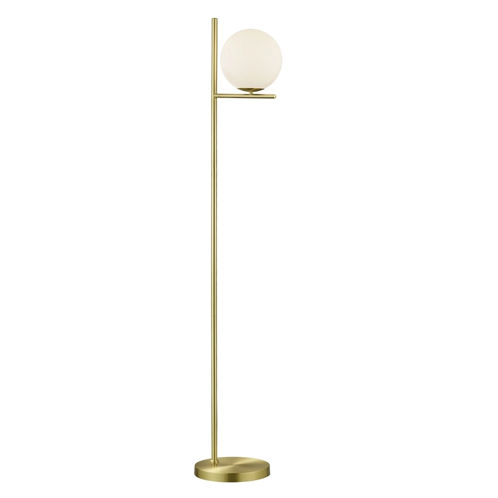 Floor lamp Pure 150cm brass matt
