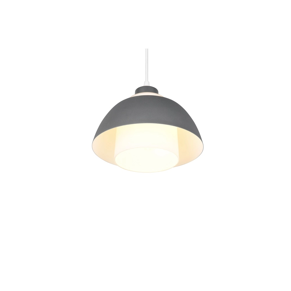 Design pendant lamp Tilos anthracite Ø 23cm Trio 4017807682403