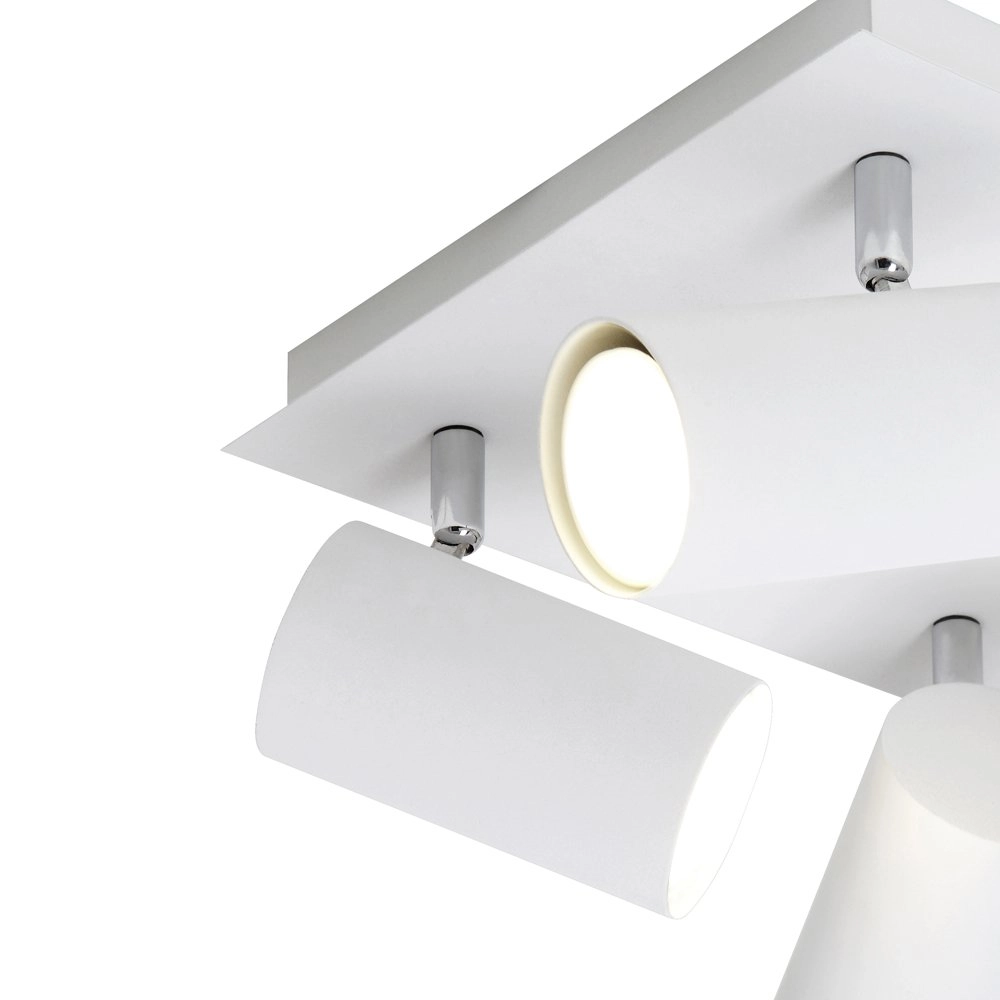 Ceiling spot Series 8024 4-light white Trio 4017807227574
