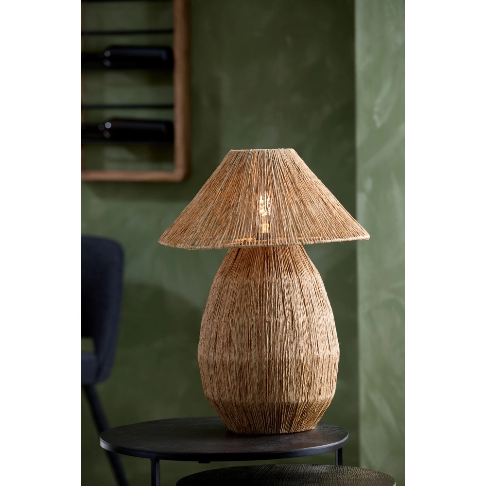 Jute table lamp Maruva Ø 40cm shade Light & Living 8717807836696