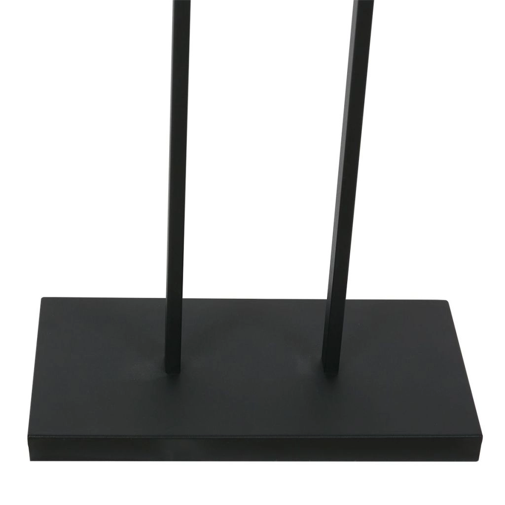 Black floor lamp Stang with cork cap Ø50cm Steinhauer 8712746180411