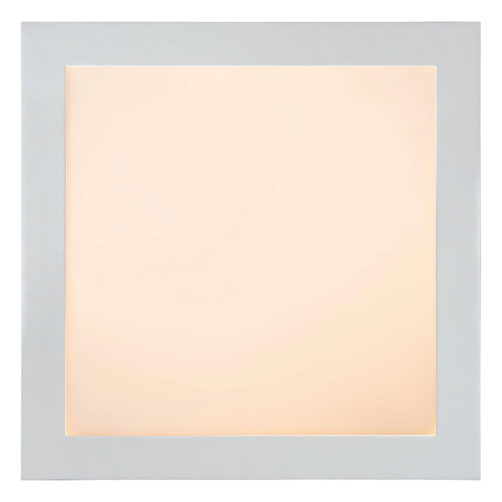 Ceiling light Brice-Led 30cm square IP44 white Lucide 5411212281357