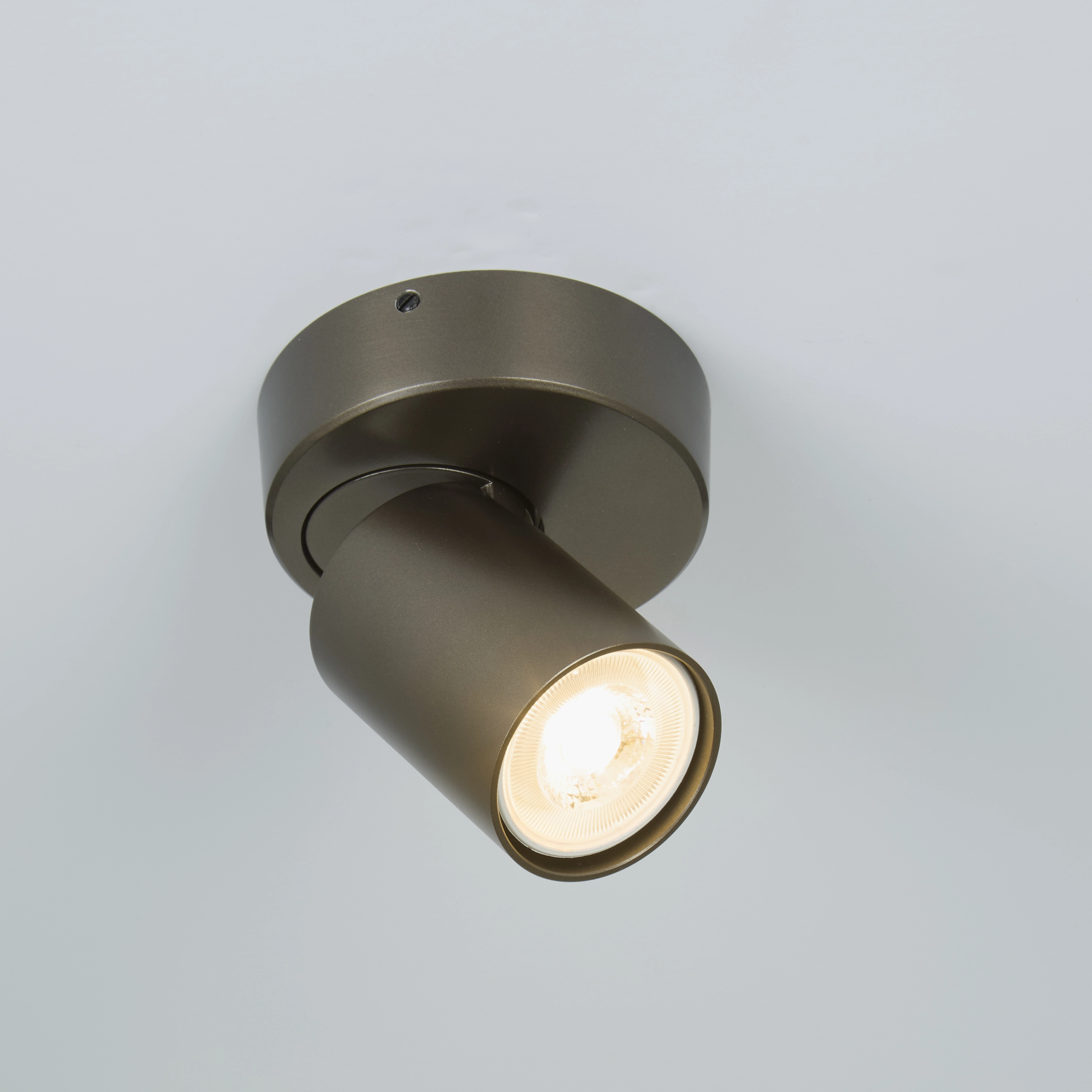 Ceiling lamp Moon 1 round bronze