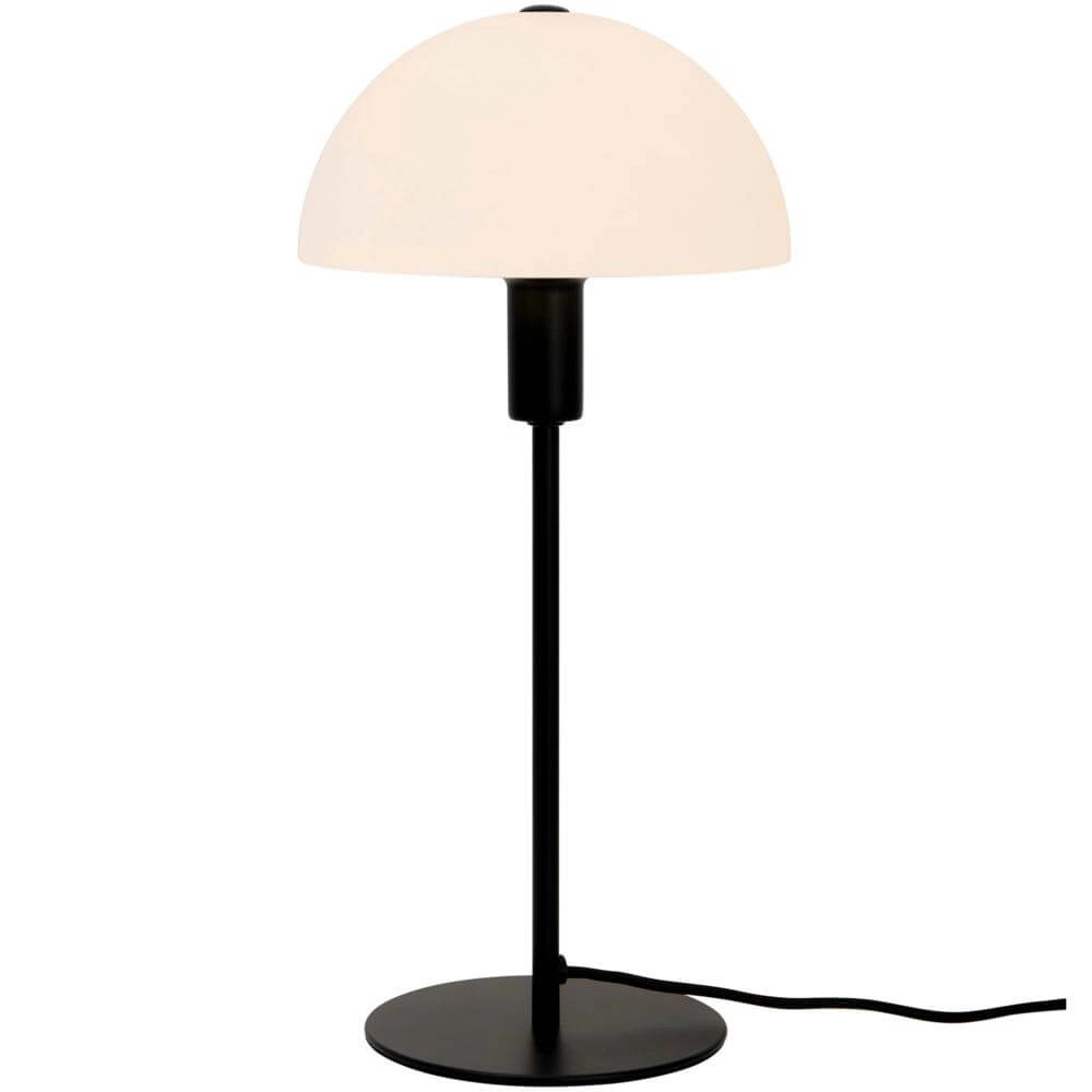 Table lamp Ellen black and white