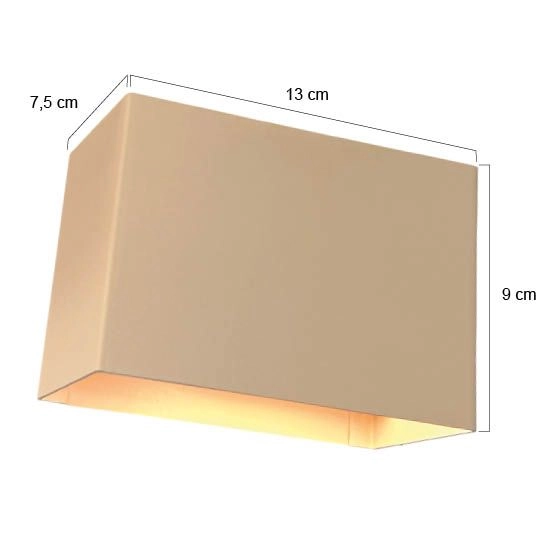 Sleek wall lamp Muro cream Steinhauer 8712746184181