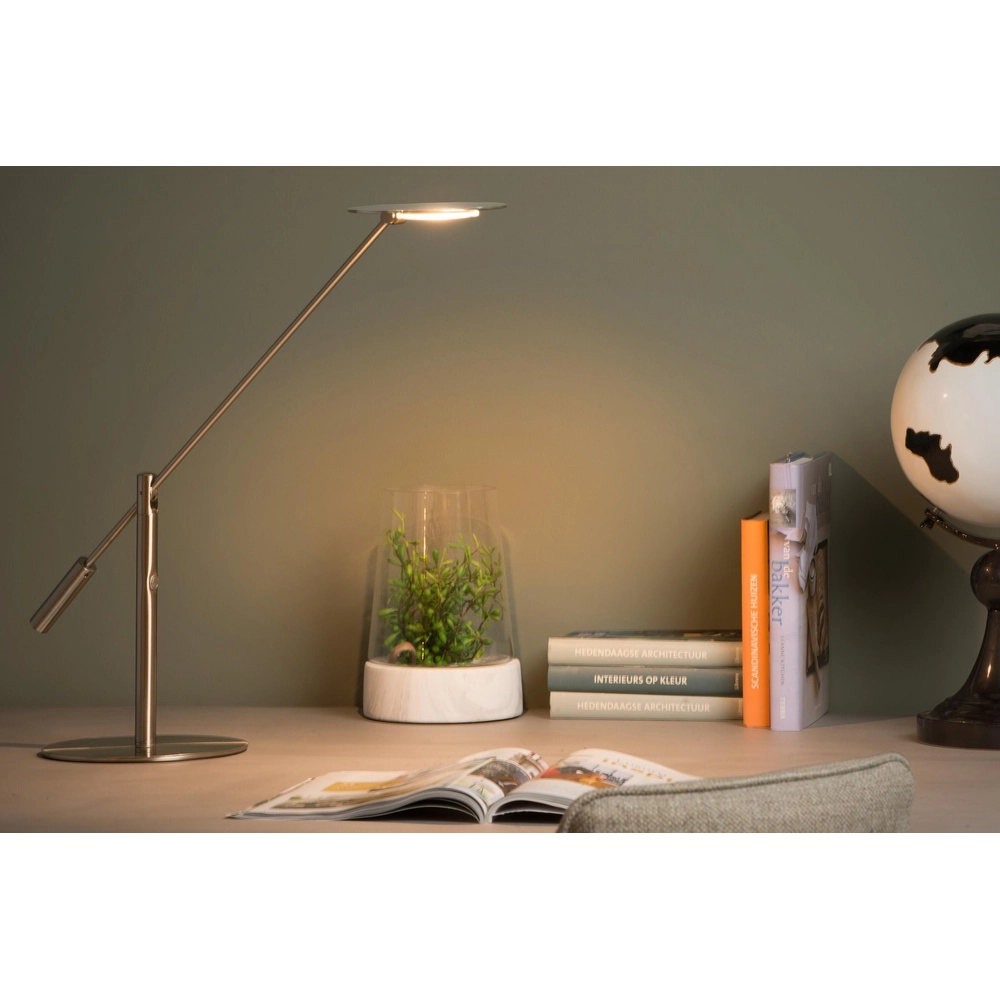 Desk lamp Anselmo chrome Lucide 5411212193926
