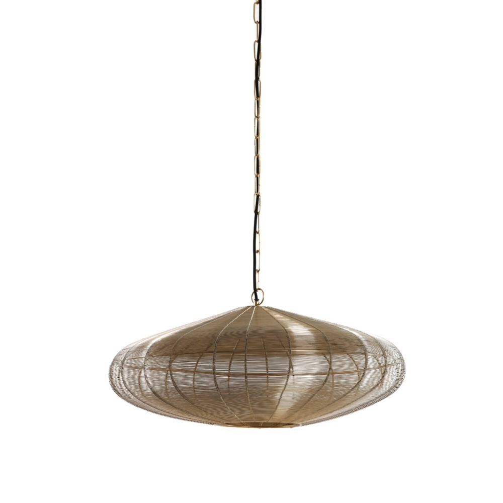 Pendant lamp Bahoto gold Ø 60cm