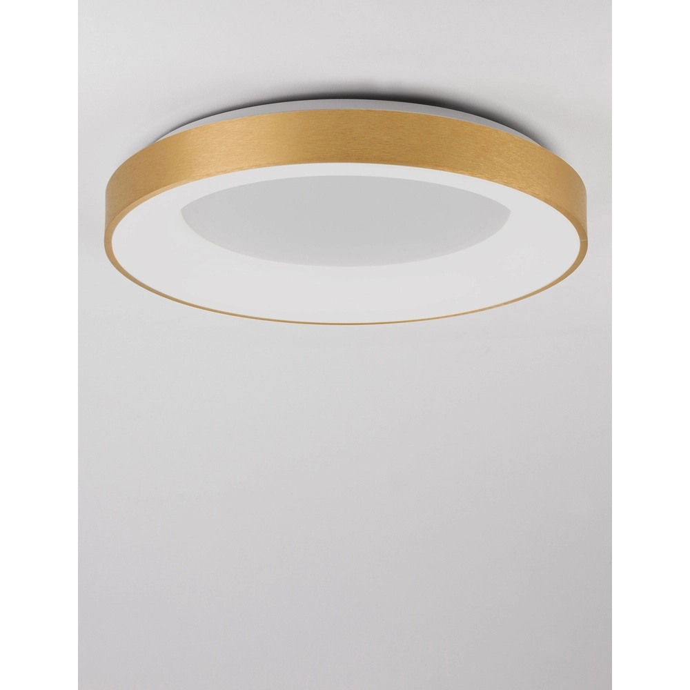 Ceiling lamp Rando Thin gold Ø 60cm Lyora 5212017420114