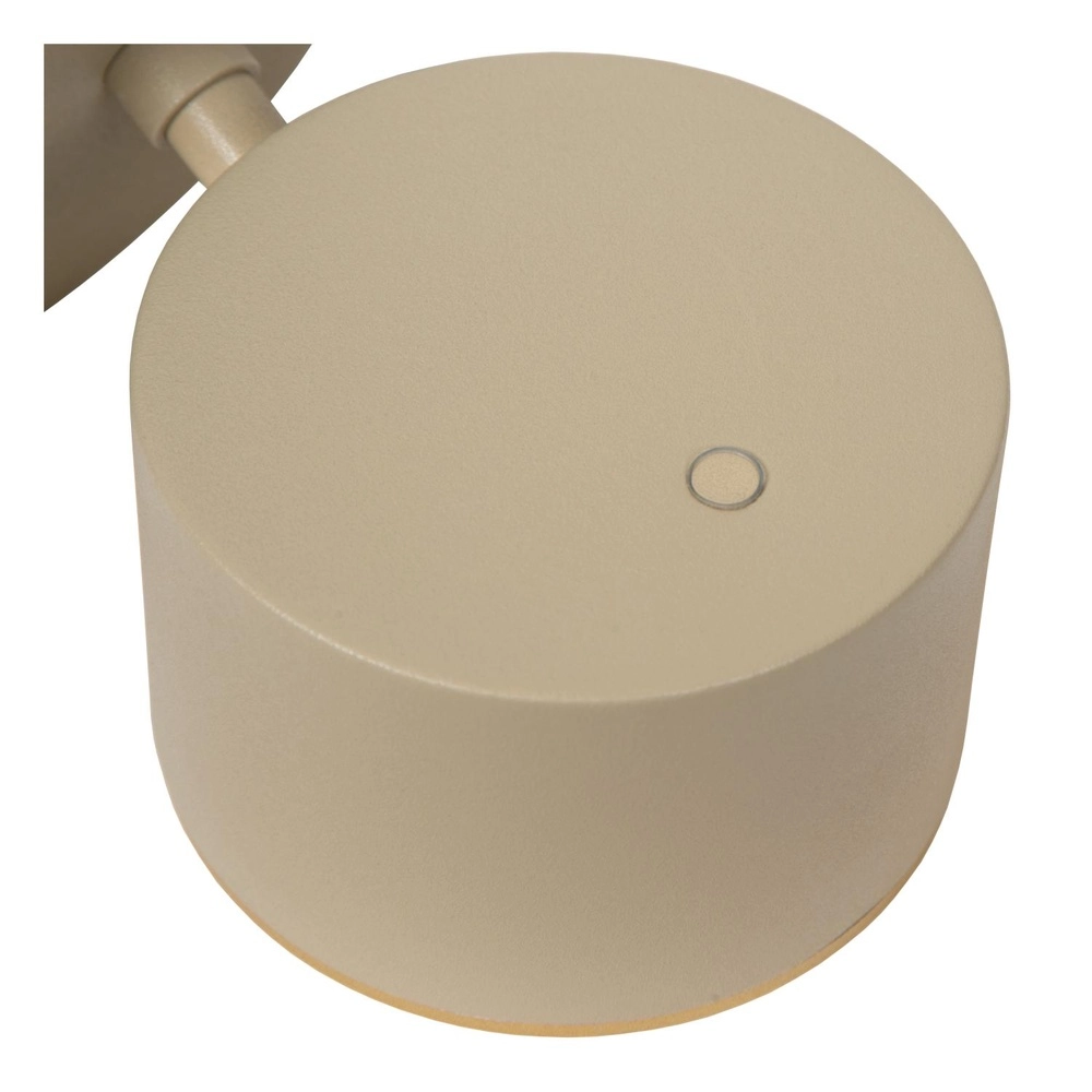 Wall lamp Gian sand brown Lucide 5411212442000