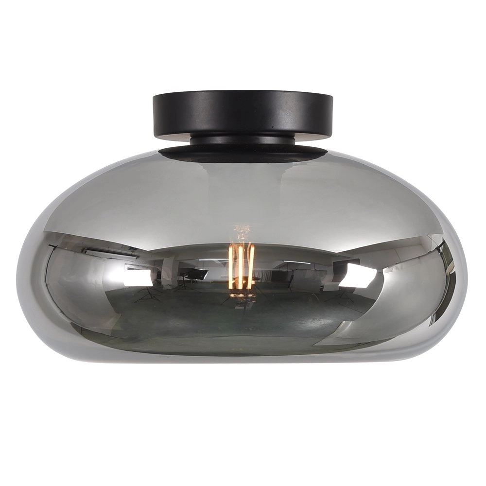 Glass ceiling lamp Paradise Ø 28cm