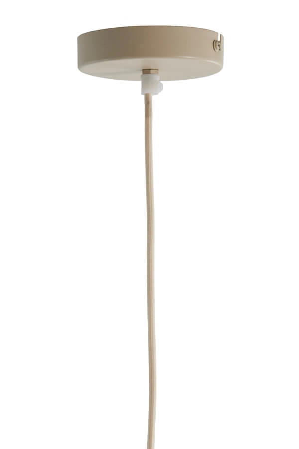 Brown pendant lamp Milatos Ø 28.5cm Light & Living 8717807743062