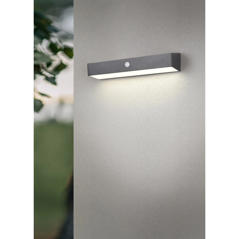 Design wall lamp Silves Black Solar Trio 4017807648010