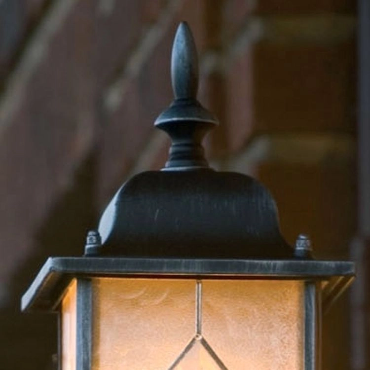 Outdoor lamp Milano Up black silver flamed KonstSmide 7318302477592