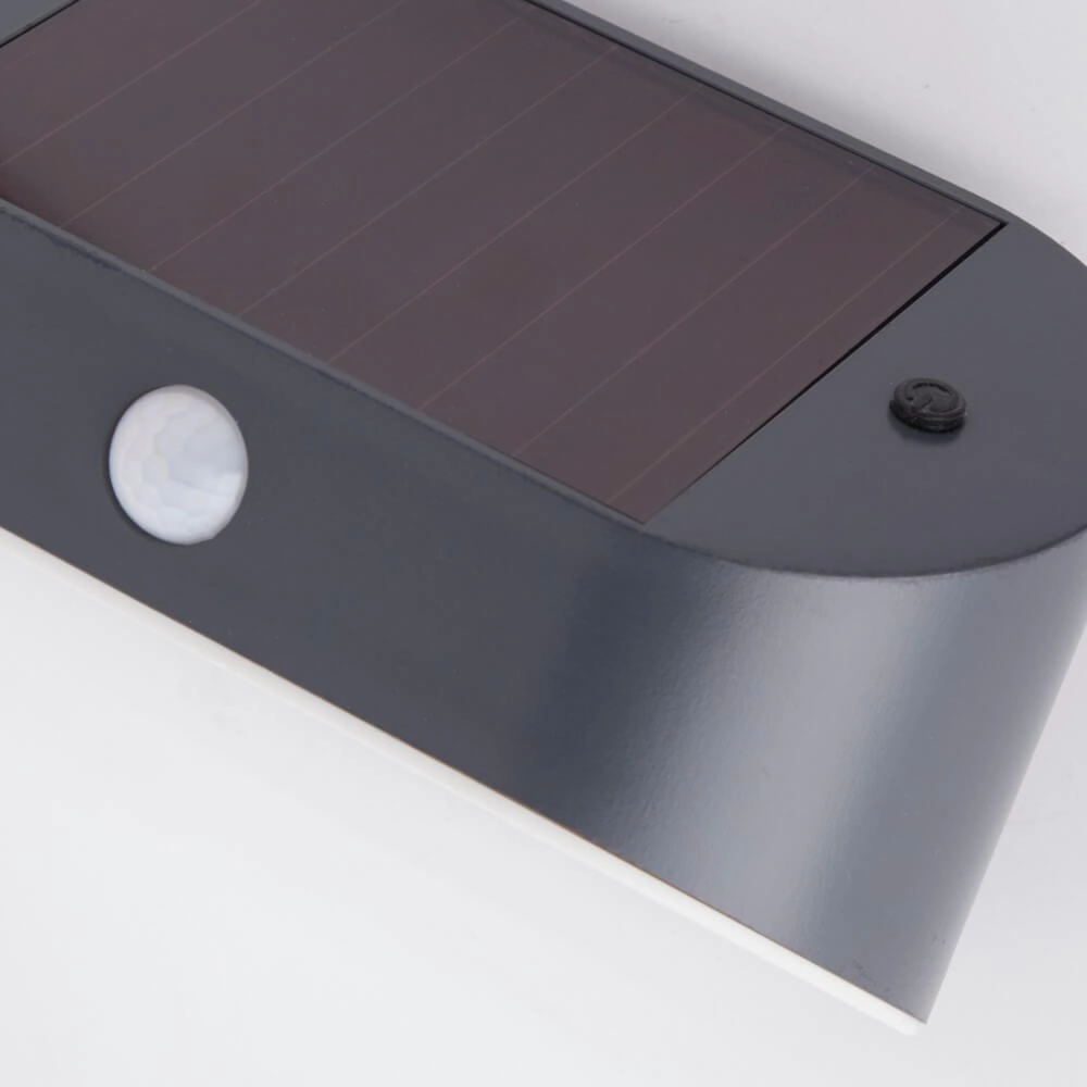Anthracite wall lamp Solar design Searchlight 5053423241456