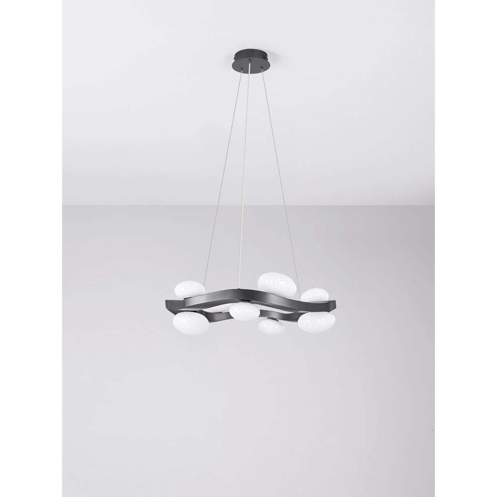 Design pendant lamp Severo black and white Lyora 5212063500365