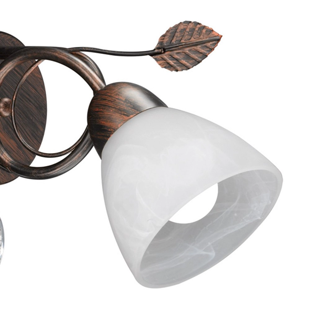 Antique wall lamp Traditio Trio 4017807354188