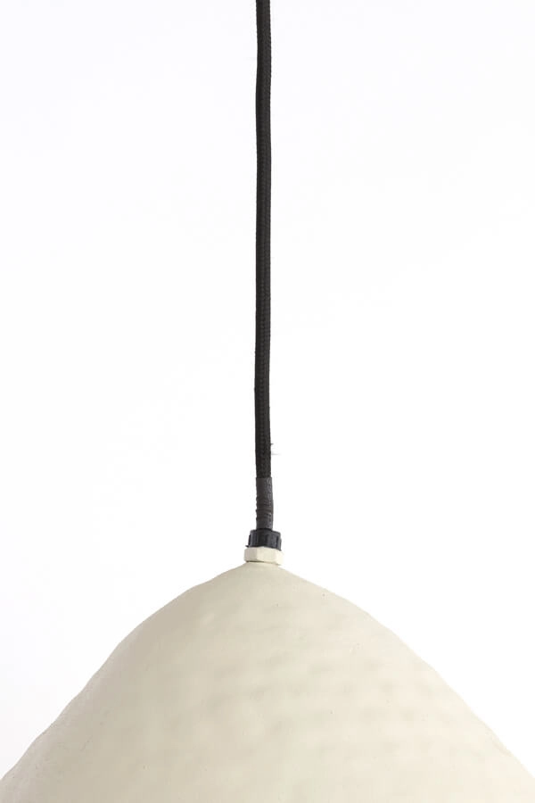 Pendant lamp Elimo Ø 25cm white Light & Living 8717807705329