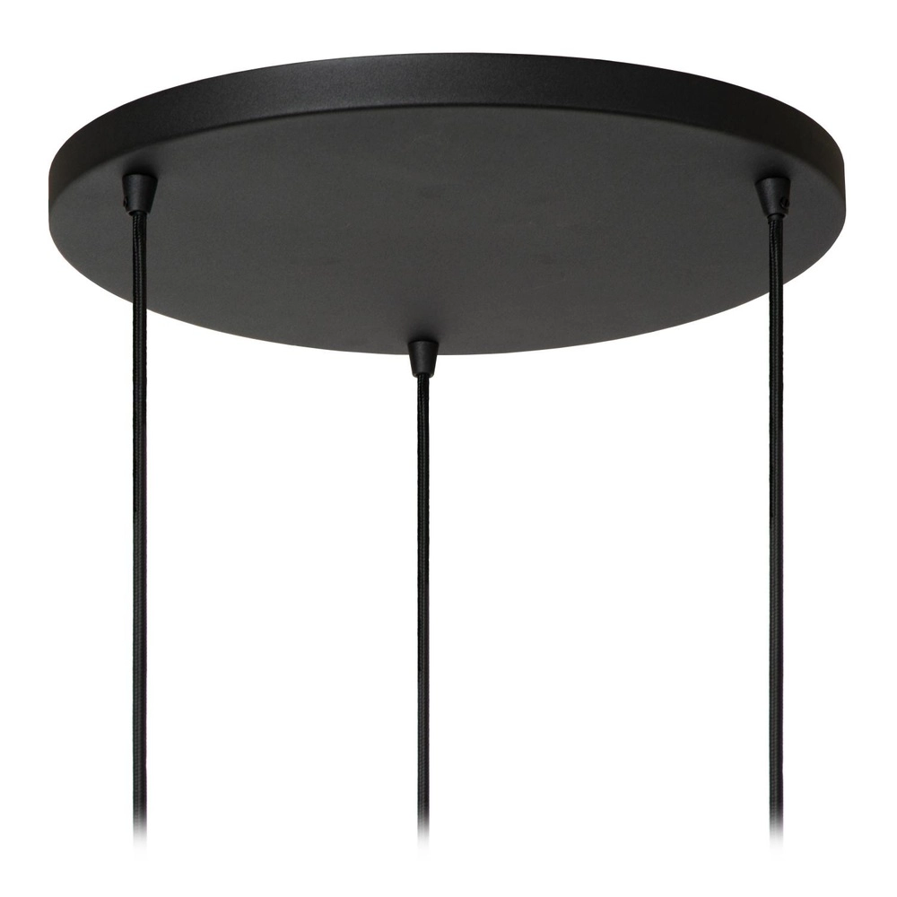 Pendant lamp Tribute 3-light round cream Lucide 5411212211941