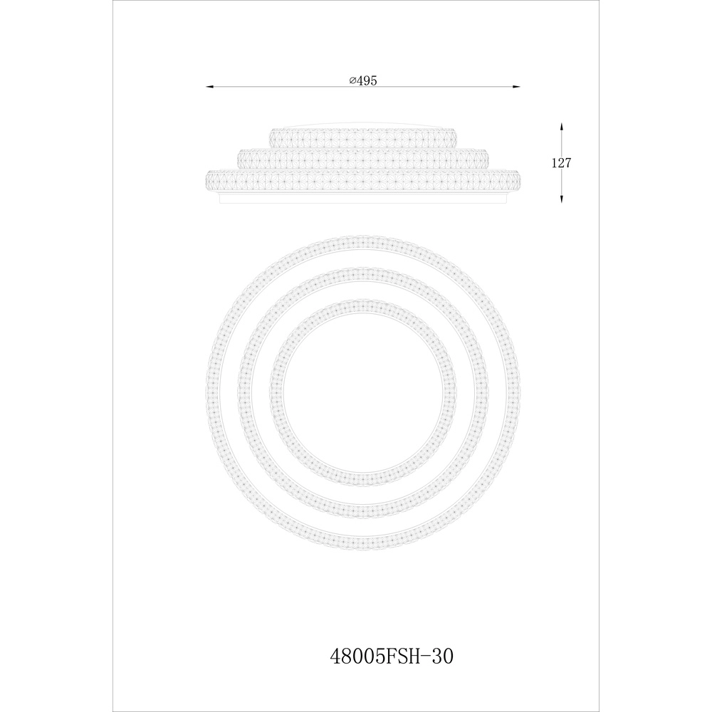 Ceiling lamp Magnifique white Globo 9007371398836