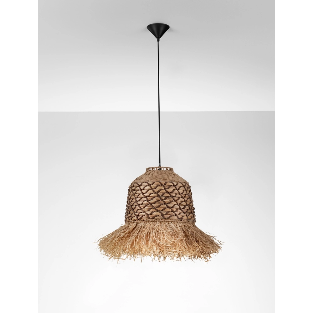 Straw lamp Sorello brown Lyora 5212017477415