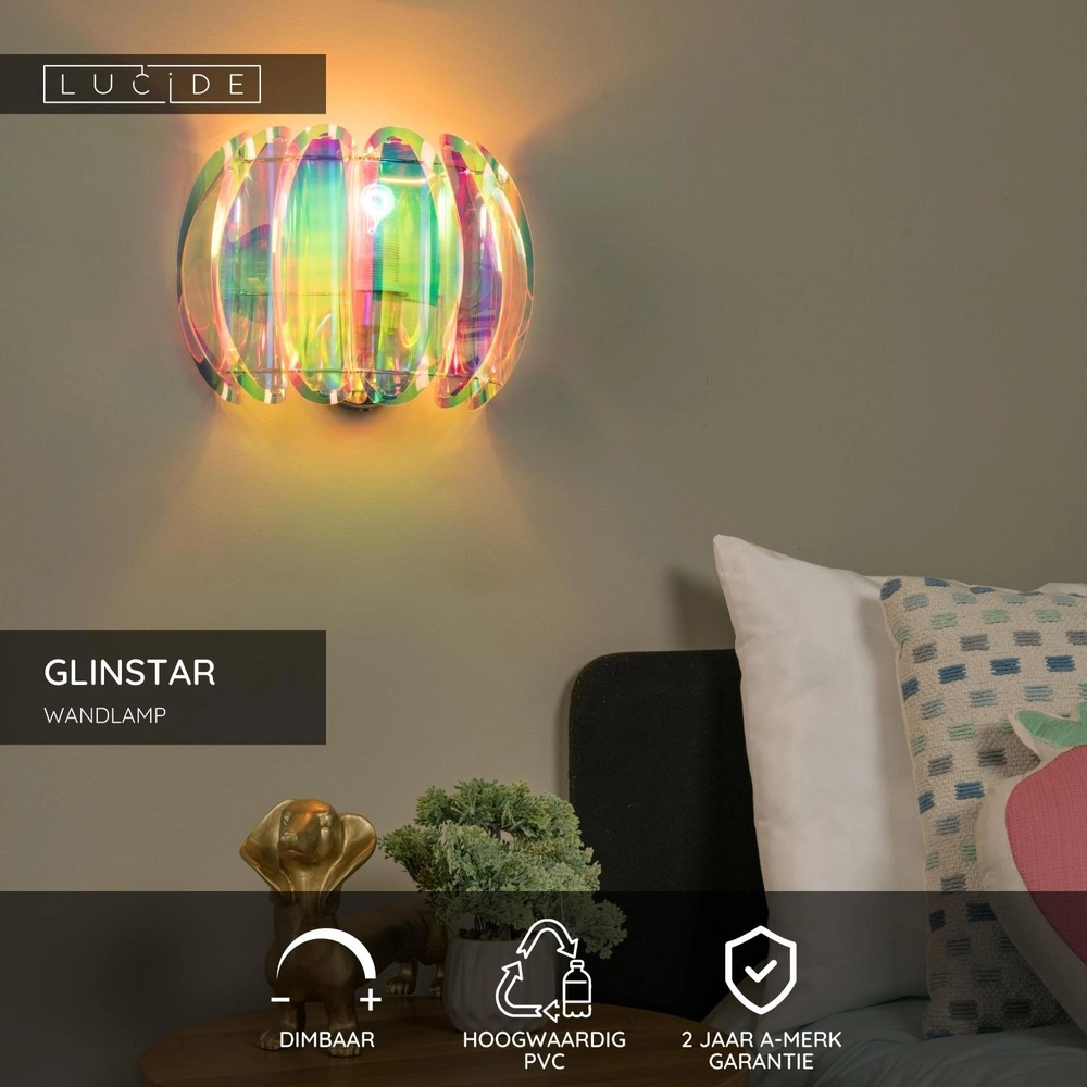 Colored wall lamp Glinstar Design Lucide 5411212345783
