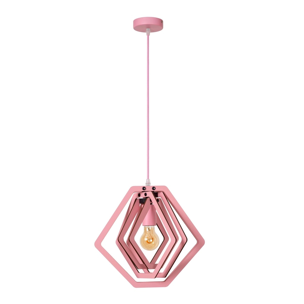 Pendant lamp for children's room Mauro pink design