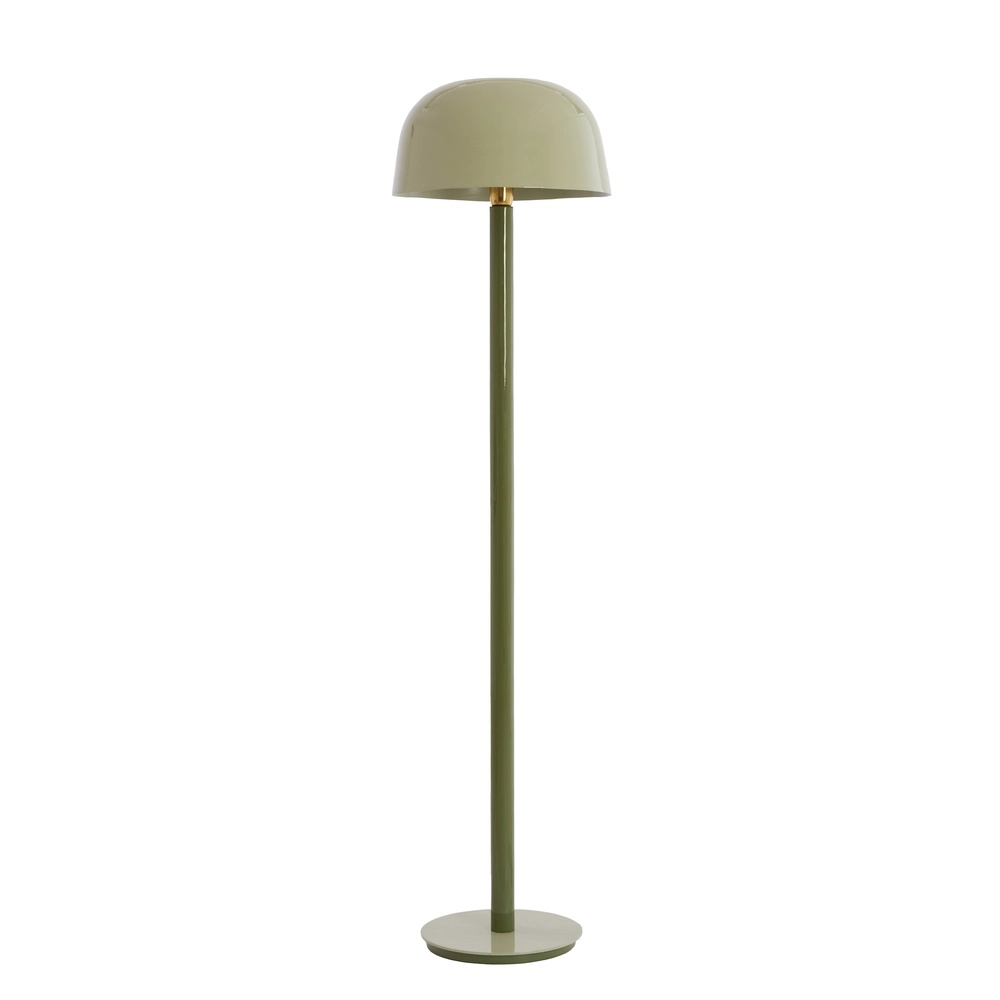 Glass floor lamp Marivet Green tones