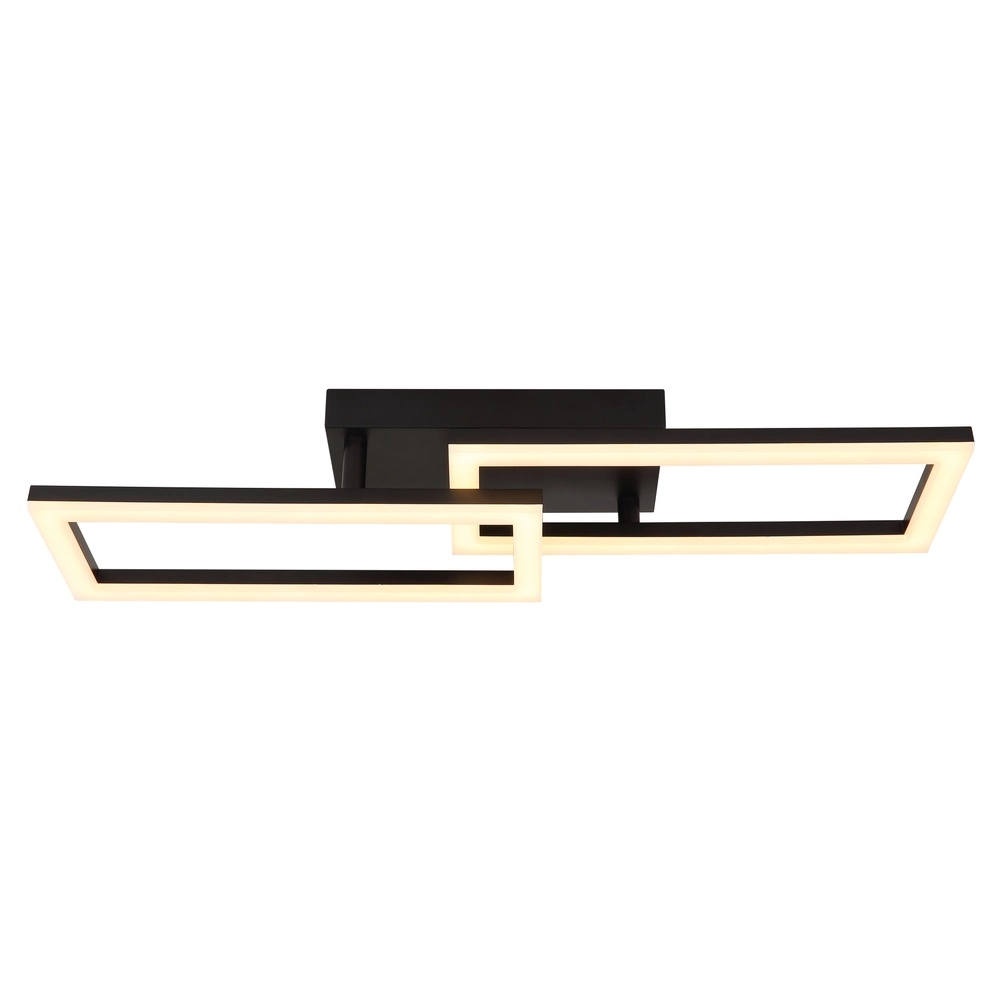 Black design ceiling lamp Sapena 61.4 x 19.5cm Globo 9007371450558