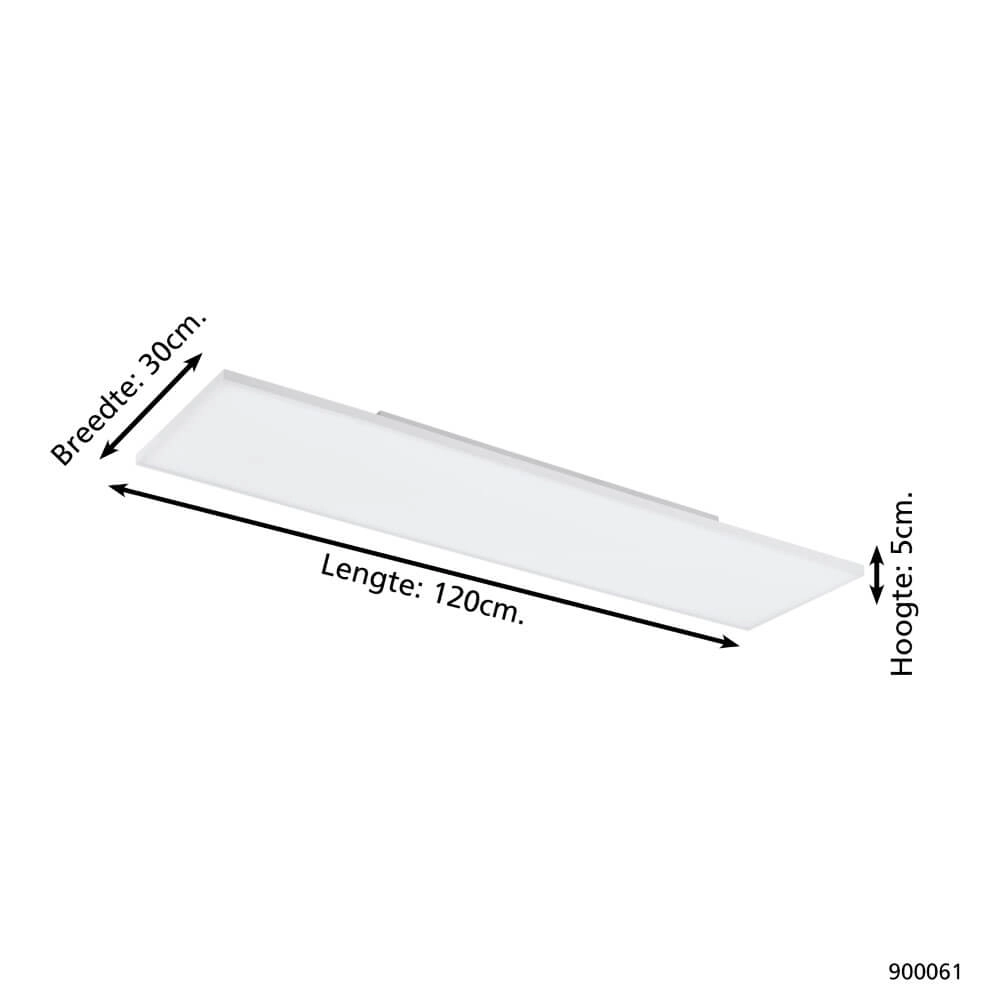 Ceiling light Zigbee Turcona-Z 120x30cm white Eglo 9008606221967