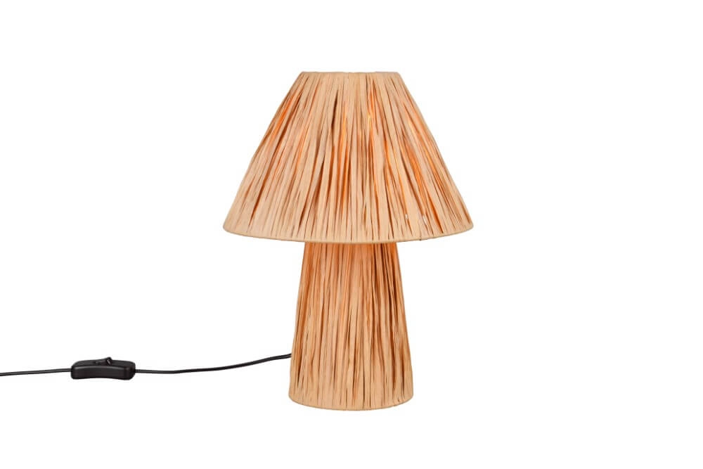 Rattan table lamp Anea Trio 4017807614855