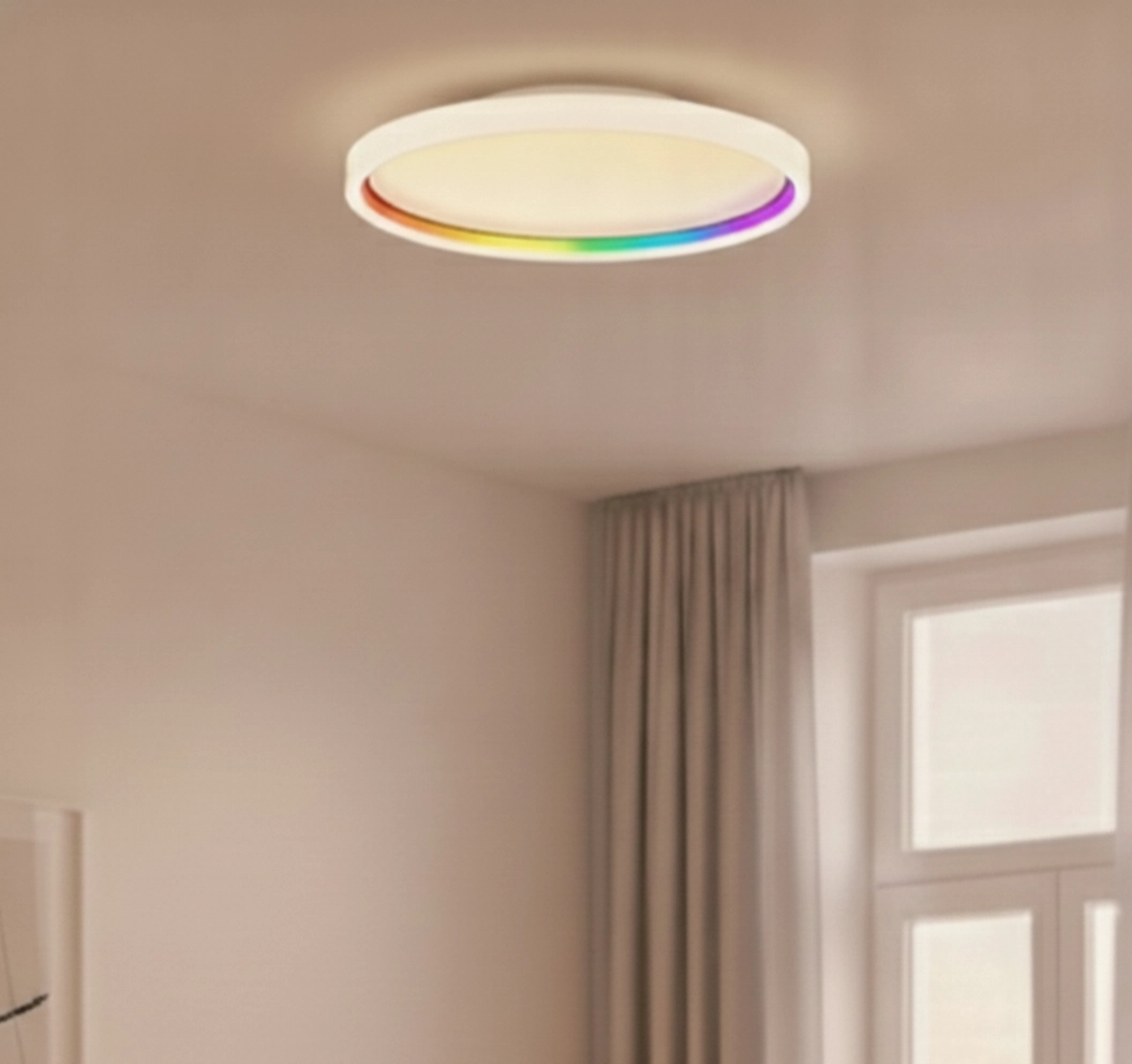 Ceiling light Chet Ø 58.3cm with RGB function