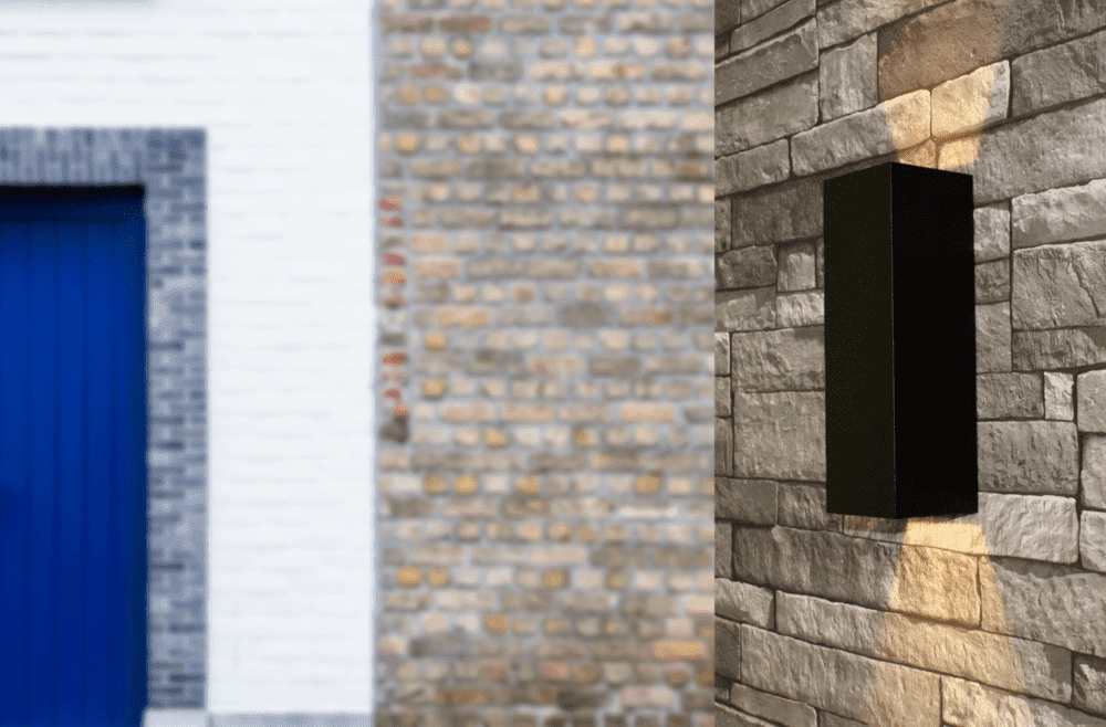 LED wall spot Vegas250 Up - Down 2x4w - 2700K - 25cm black Artdelight 8719831734580