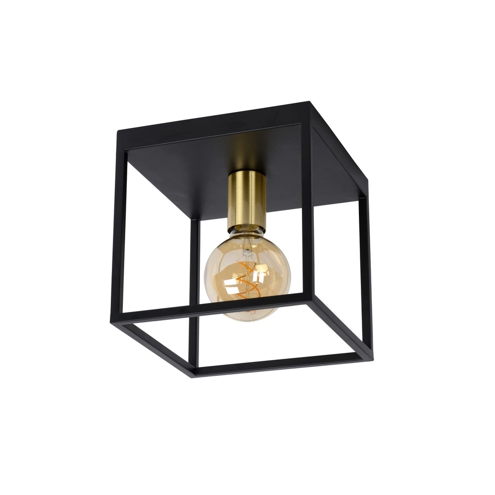 Ceiling lamp Ruben black 22cm