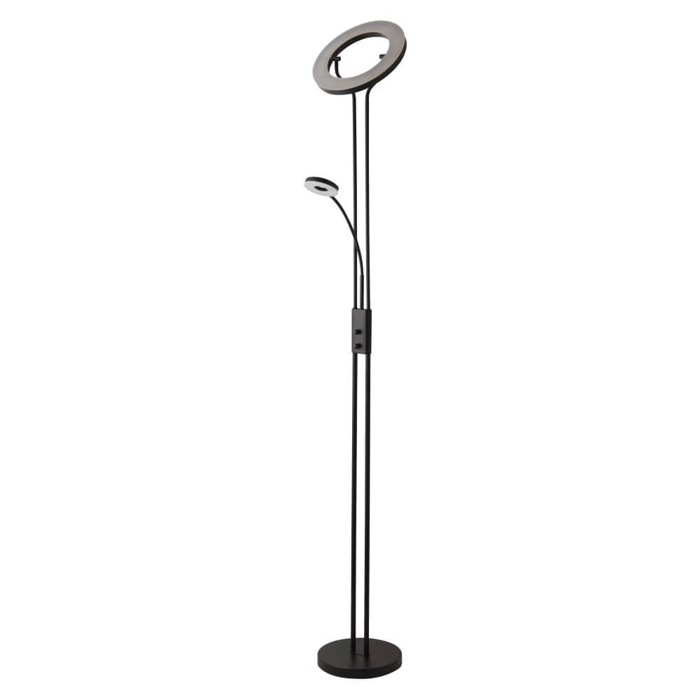 Floor reading lamp Mother & Child black