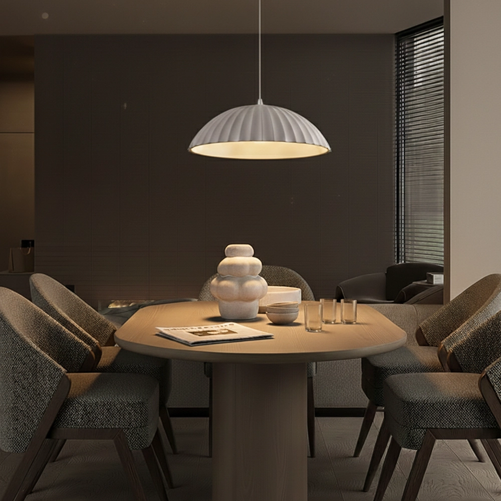 Pendant lamp Ammos white Ø 50cm