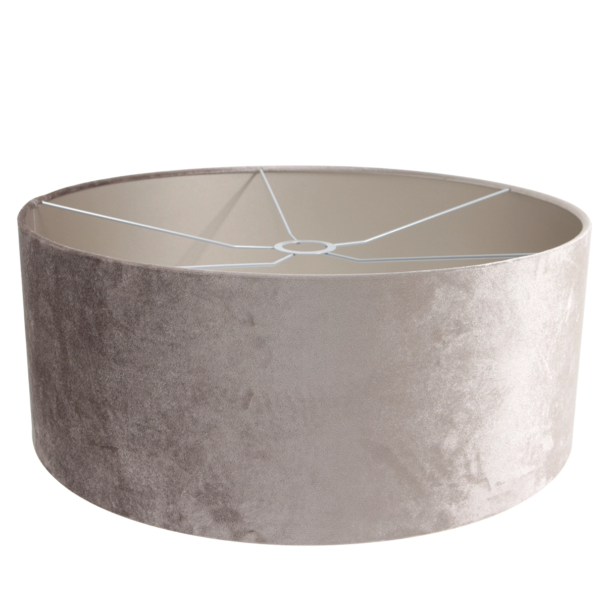 Wall lamp Elegant Classy 50cm black with taupe velvet shade Steinhauer 8712746146042