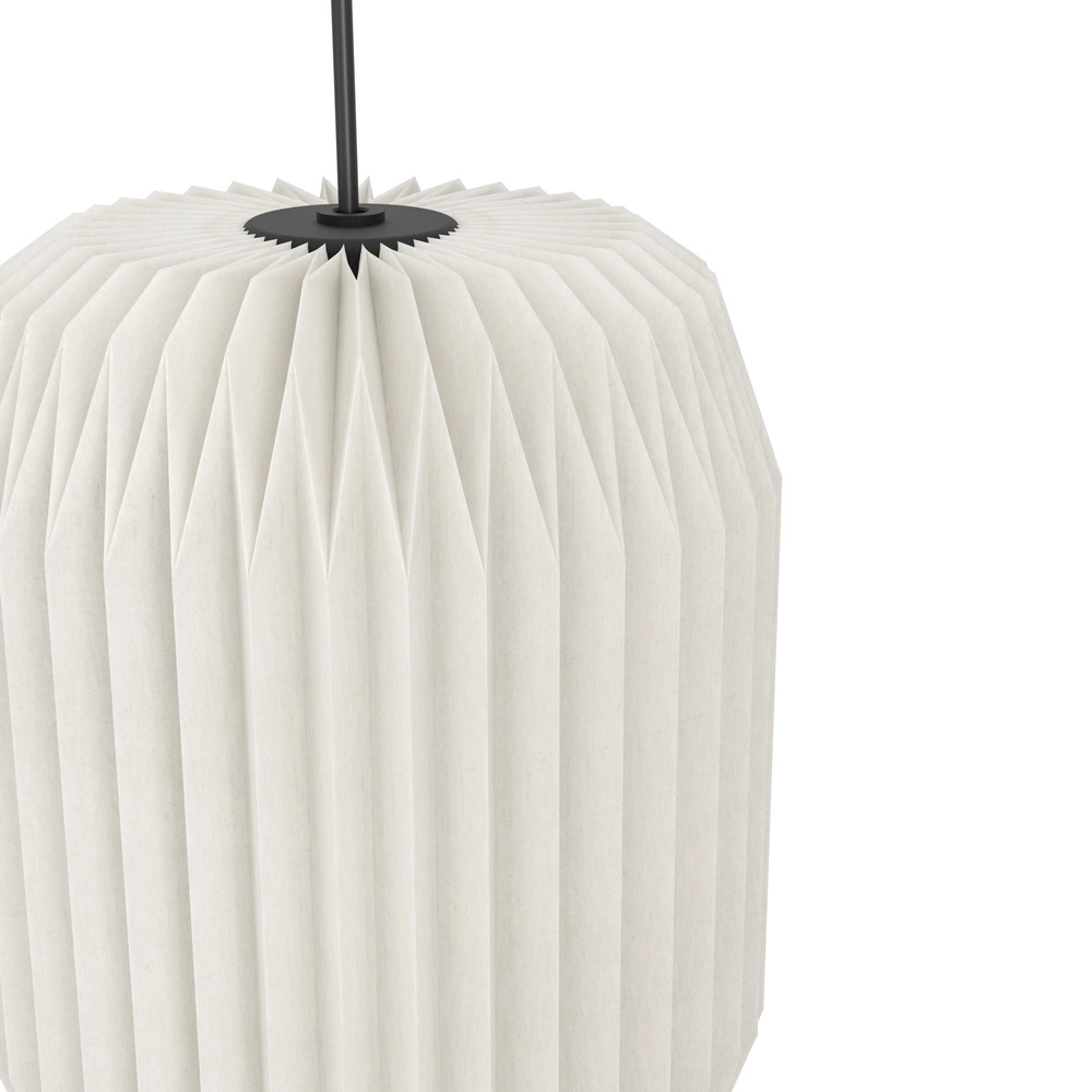 Dining table pendant lamp Belgrave 3x paper shade Eglo 9002759441029