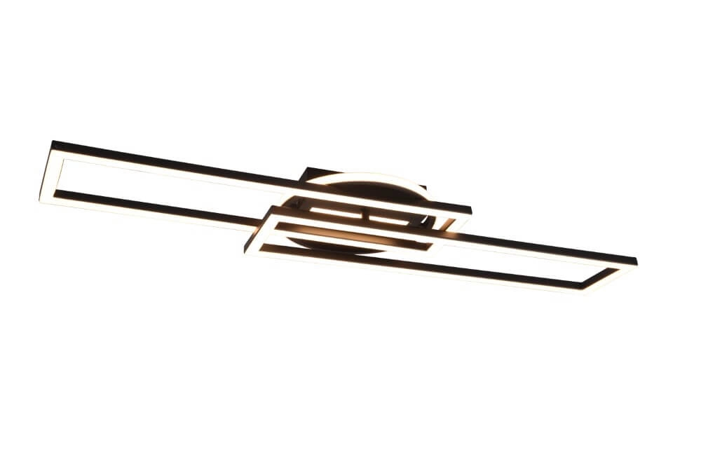 Adjustable LED ceiling lamp Twister black Trio 4017807540581
