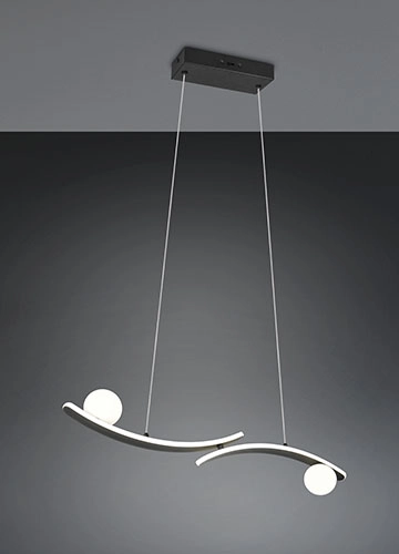 Design pendant lamp Napoli Black