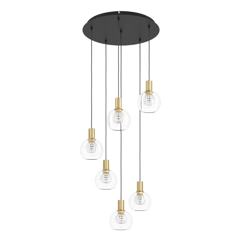 Design hanging lamp Terque black gold Stars of Light 9008606274086