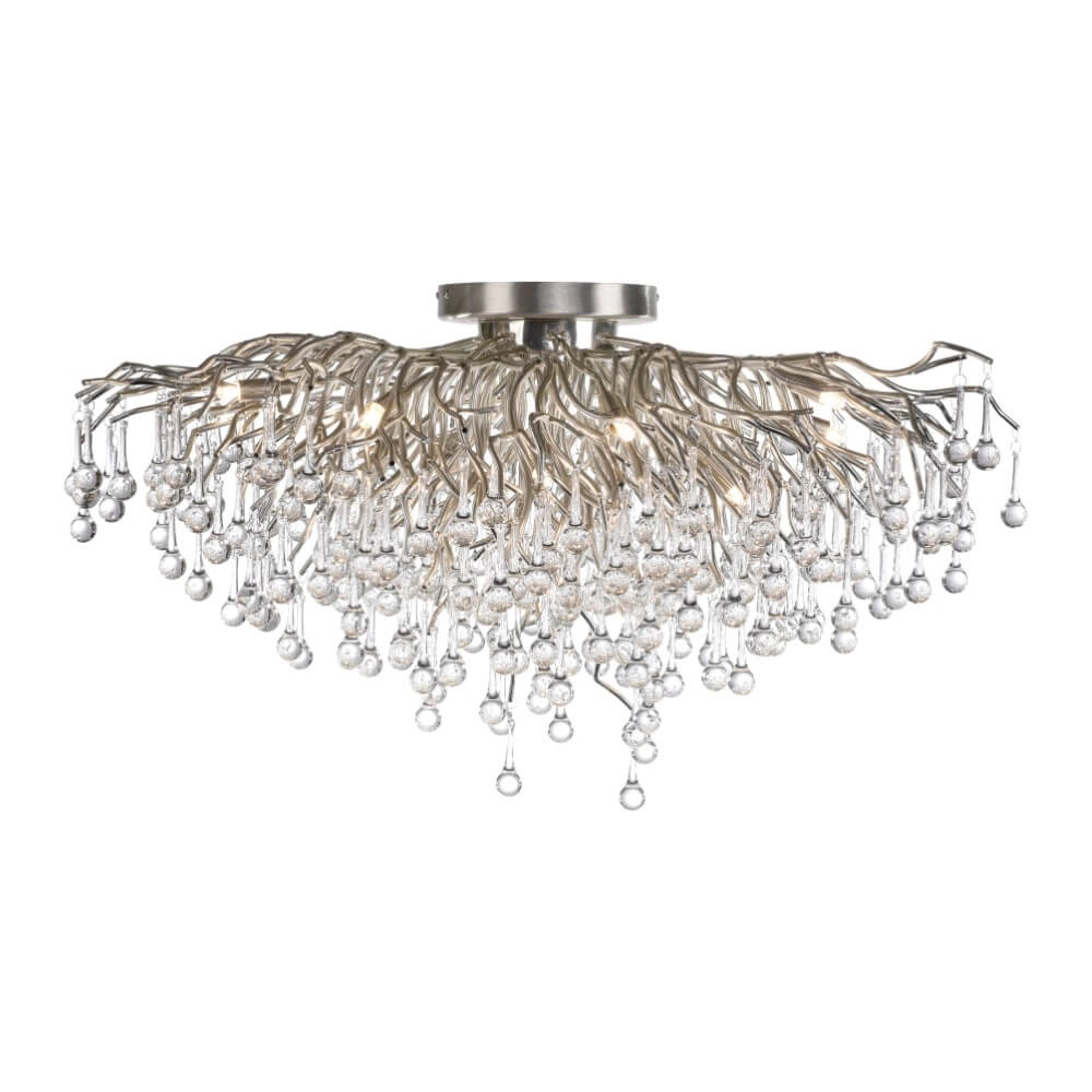 Chandelier Icicle metal 100cm Paul Neuhaus 4012248352113