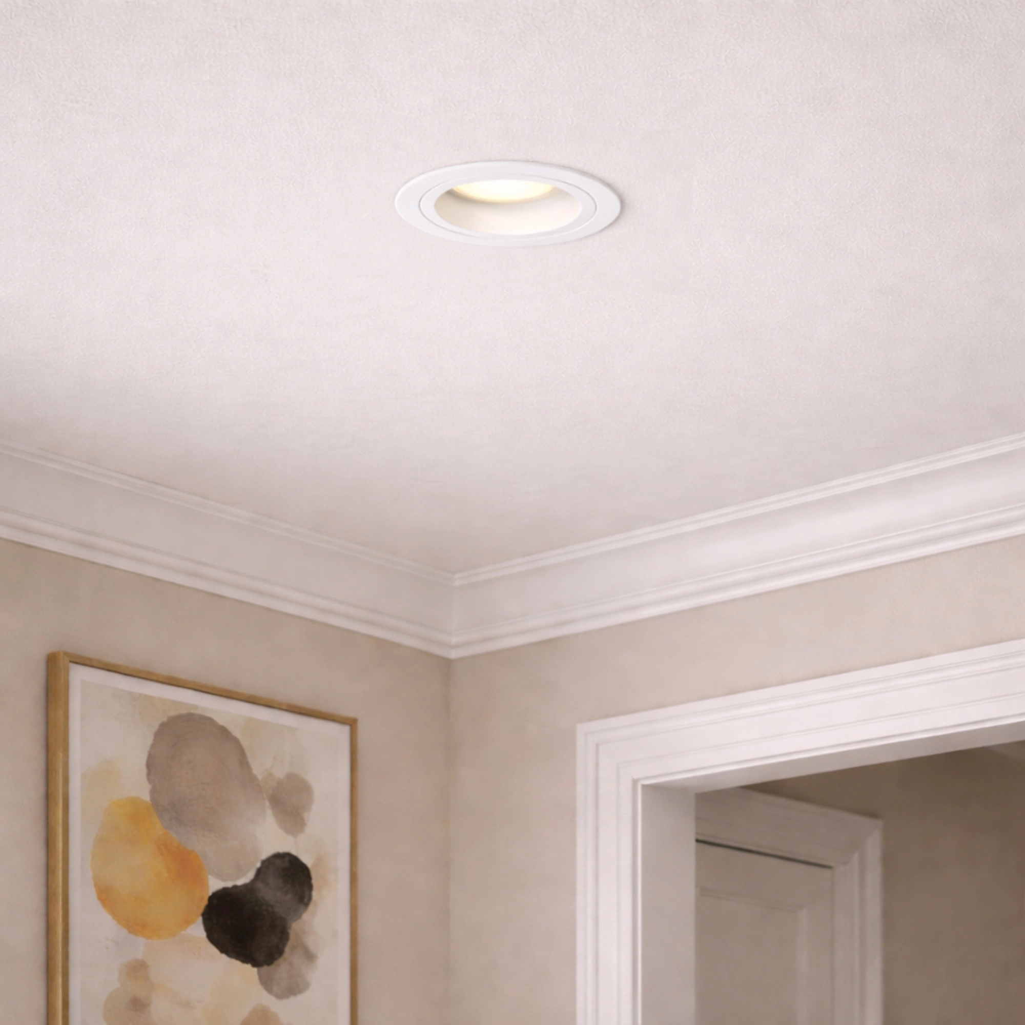 Recessed spotlight Zelda round IP65 white Lyora 5053423318653