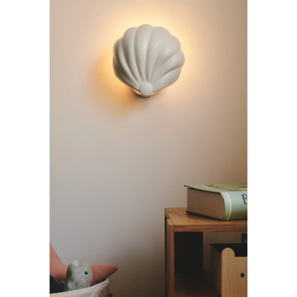 Wall lamp Konchi shell white Nordlux 5704924015984