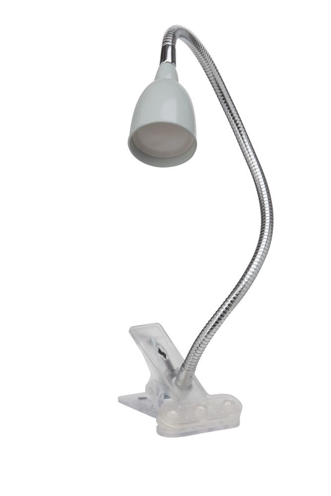 Gray desk lamp Anthony with clamp Brilliant 4004353175510