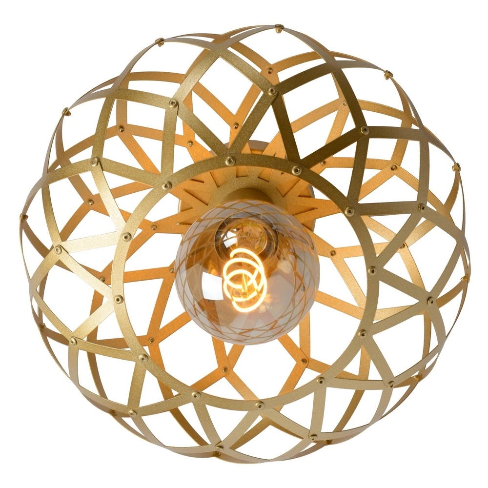 Ceiling lamp Wolfram Gold Lucide 5411212211293
