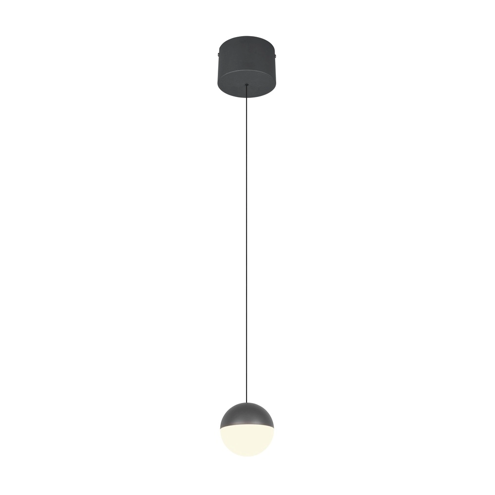 Pendant lamp Senta anthracite Trio 4017807697773